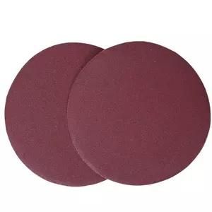 7inch Red Polishing Disc Abrasvie Sandpaper Sanding Paper Hook and Loop Velcro Disc Sanding Disc