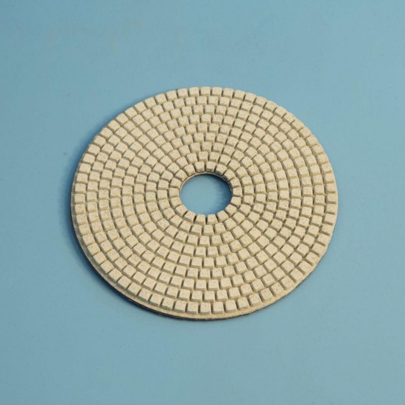 New 125mm High Quality Abrasive Polishing Pad for Stone