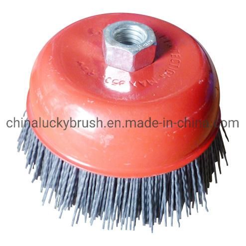 6inch Nylon Abrasive Cup Brush (YY-747)