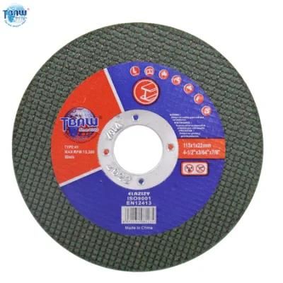 4&quot;115mm Abrasive Cutting Wheel for Metal Inox with MPa Certificates Factory OEM