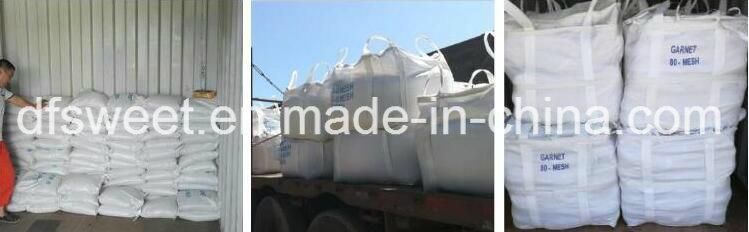 Chinese Biggest Garnet Sand Supplier Garnet Abrasive 30/60 Mesh