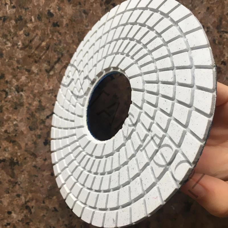 Factory 6 Inch Marble Polishing Pad Diamond Stone Wet Polish Pad