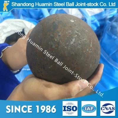 Wear-Resistant Forged Steel Ball for Copper Mine 80mm