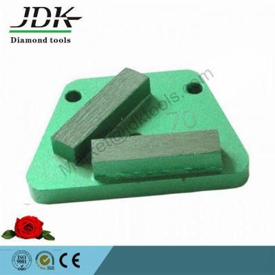 2 Segment Trapezoid Concrete Floor Grinding Plate/Pad Trapezoid Discs