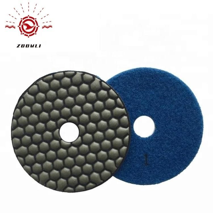 Super Sharp Diamond Polish Pad for Granite Dry Polishing