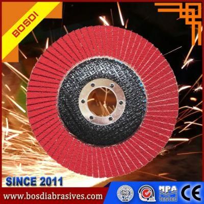 Abrasive Flap Wheel, Mounted Flap Disc with Shaft. Grind Metal and Stainless Steel
