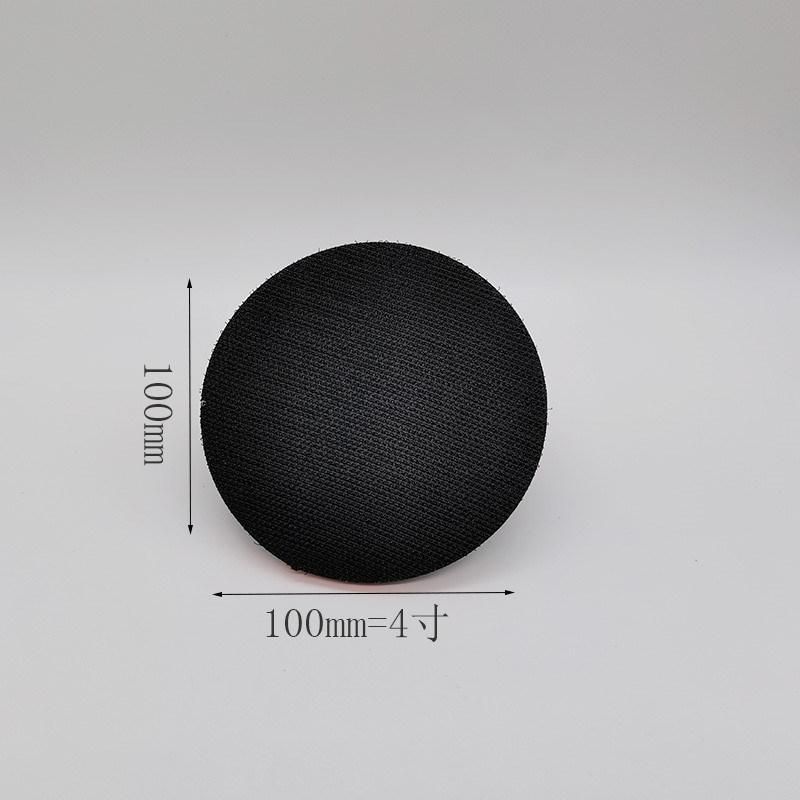 4 Inch 100mm Best Sale PU Material Backing Pads Polishing Pads Hold with M10 M12 M14 Thread China Manufacturer