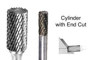 Carbide Tree Shape Radius End Burs (SF) with Tool-to-Tool consistency