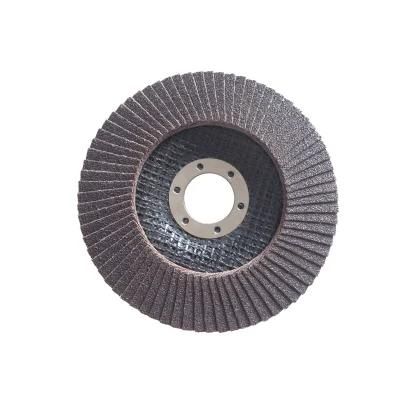 5&quot; 60# Black High-Heated Aluminium Oxide Flap Disc with Good Heat Dispersion as Abrasive Tools for Angle Grinder Polishing Grinding