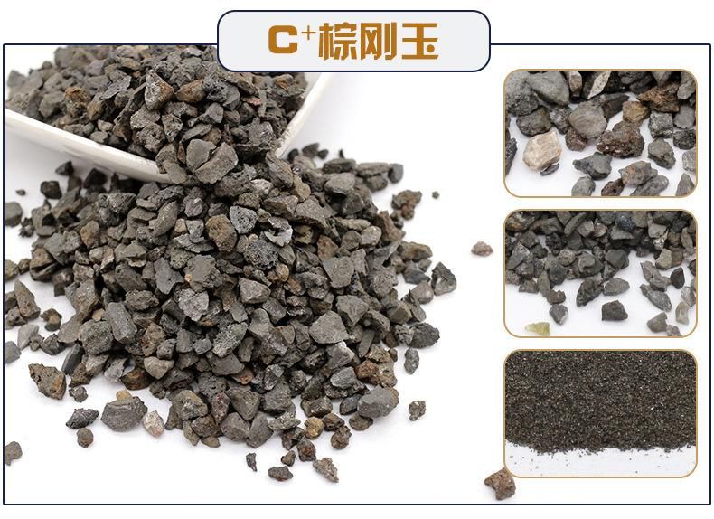 Al2O3 95% Blasting Media Brown Fused Alumina of Abrasive 46# Fepa