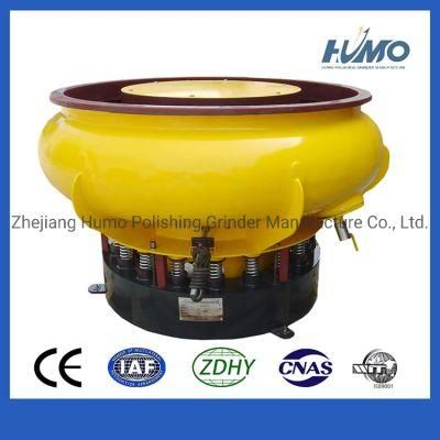 Vibratory Finishing Machine with Curved Wall Bowl Polishing Machines 600L