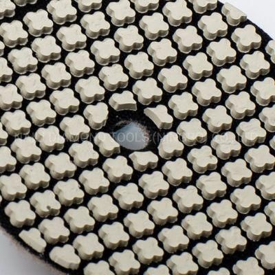 Seven Steps Dry Diamond Resin Polishing Pads for Stones