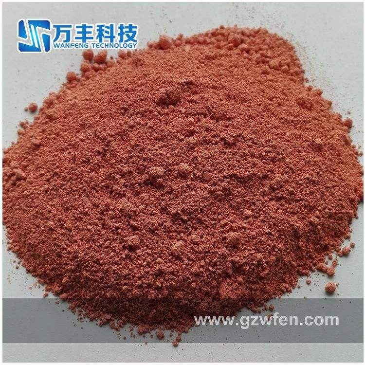Rare Earth Red Polishing Powder with D50 0.6 Micron