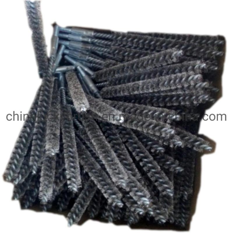 Nylon Abrasive Tube Orifice Cleaning Deburring Rust Removal Cleaning Brush Small Wire Brush (YY-981)
