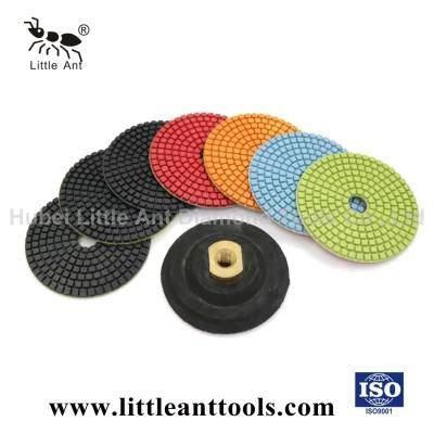 4&quot;/100mm Diamond Abrasive Wheel Hardware Tool Polishing Pad for Stone