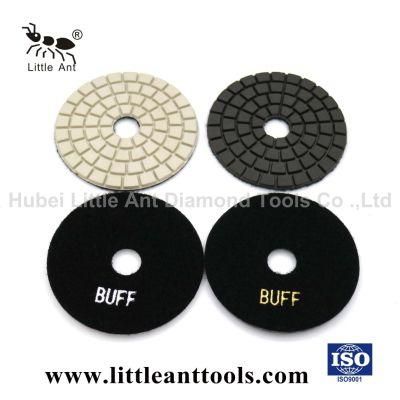 4&quot;/100mm Buff Diamond Abrasive Hardware Tools Wet Polishing Pad Grinding Plate for Stone