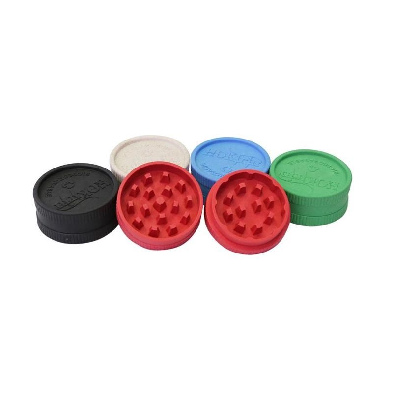 2 Parts Smoking Biodegradable Her Crusher Eco Cigarette Tabacco Grinders