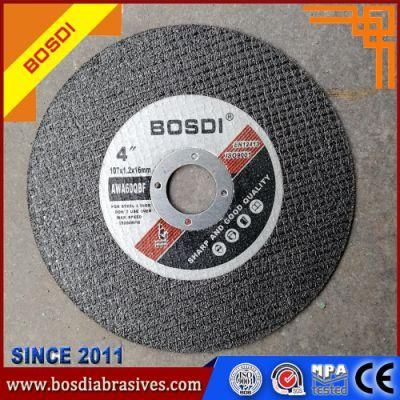 High Quality 4&quot; Single Net Cutting Wheels for Inox and Metal