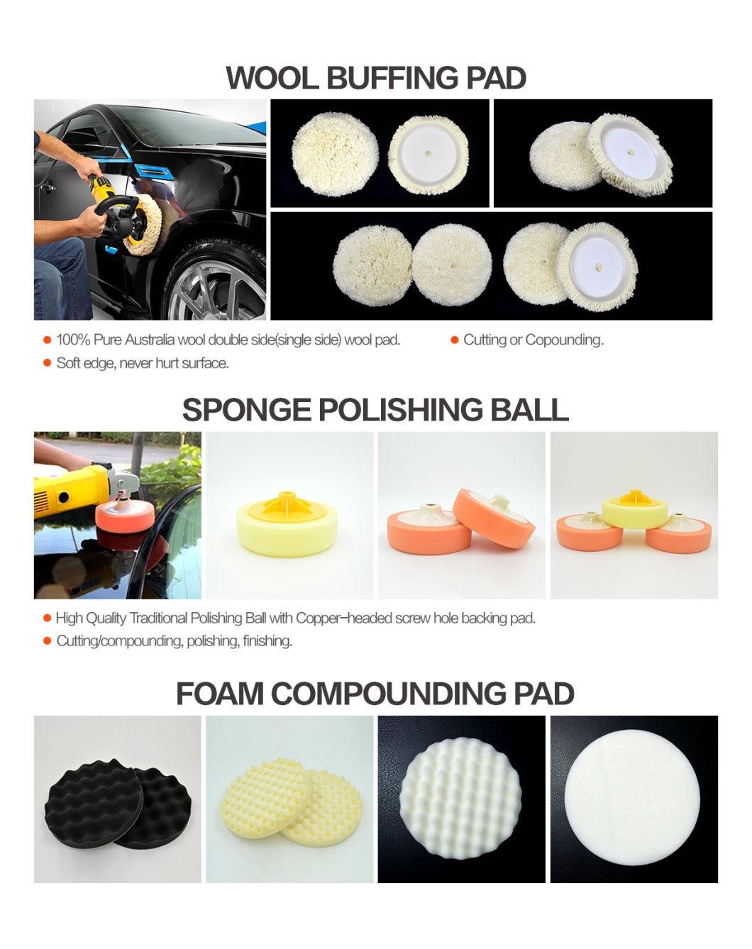 Hot Sale Washable Car Polishing Pads Foam Pad