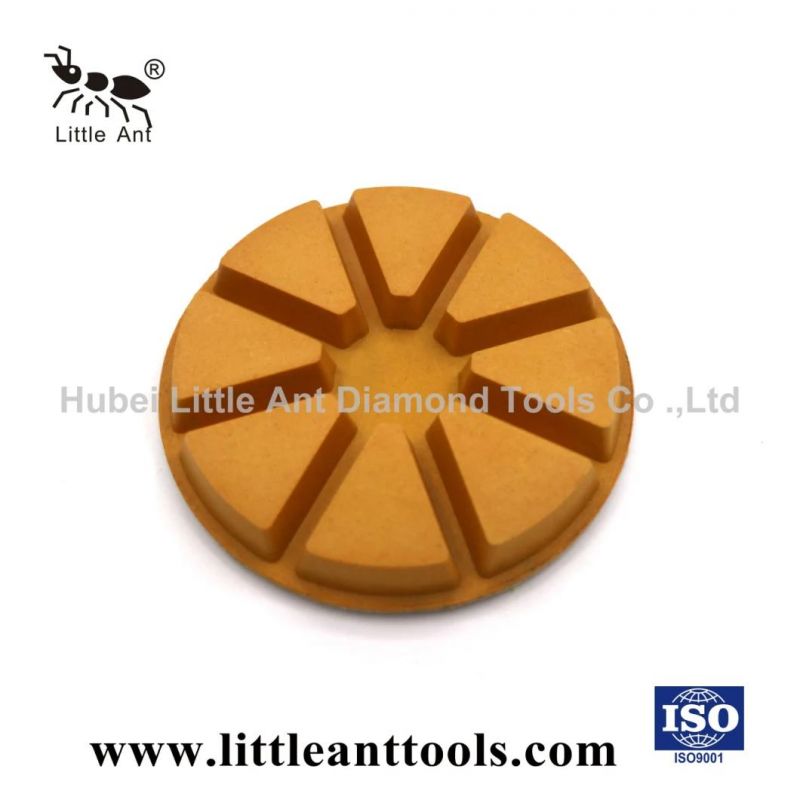 4" Resin Pads Diamond Floor Polishing Pad Used for Floor Polishing Machine