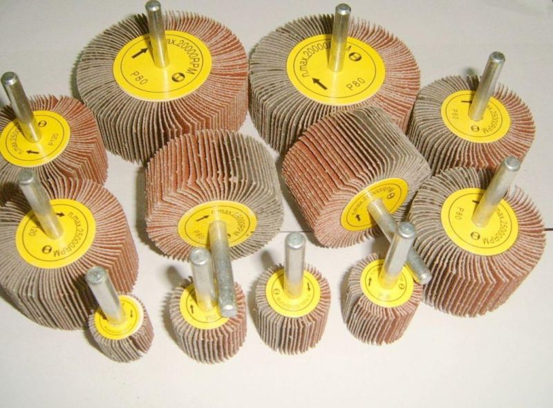 Flap Wheel with 6mm or 6.35 mm Shank