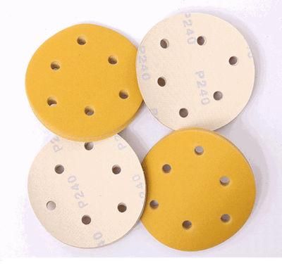 Abrasive Round Hook and Loop 120 Grit 9inch Ao Sanding Disc