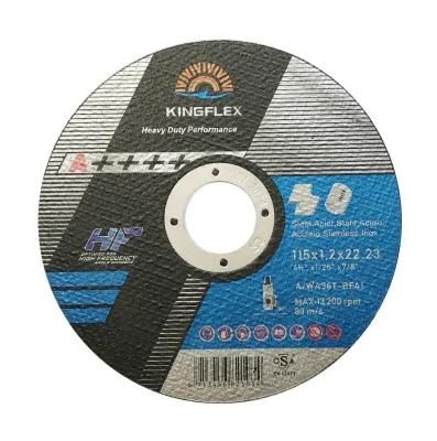 Abrasive Wheel, European Type, T41, 115X1.2X22.23mm, Special for Stainless Steel and Inox