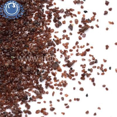 High Recycling Rate Low Consumption SA3 Blasting Level Blasting Abrasive 30/60 Garnet Sand for Auto Parts Surface Polishing