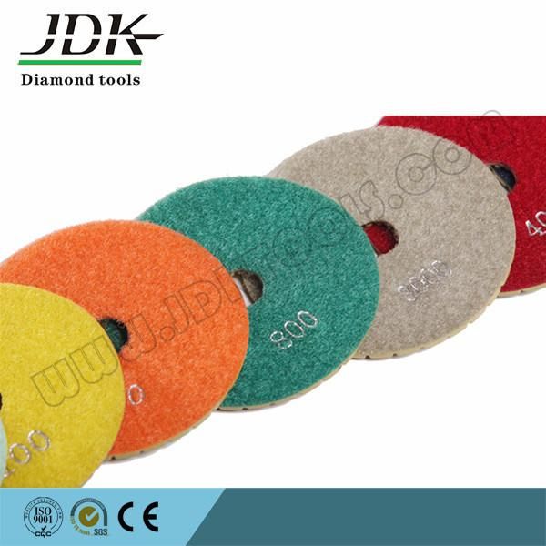 Diamond Polishing Pads with Screw Type