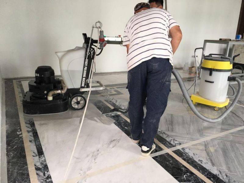 Concrete Marble Granite Terrazzo Four Plates Square Floor Grinder