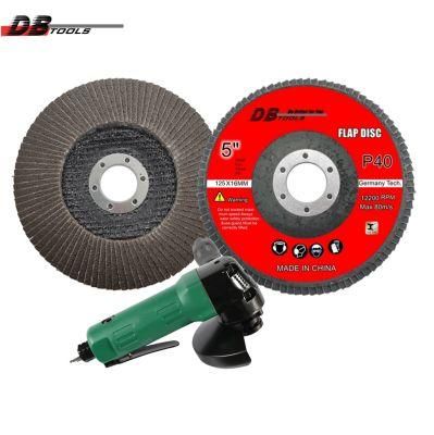 5&quot; 125mm Flap Disc Calcine Aluminum Oxide T27 T29 for for Metal Paint Ss