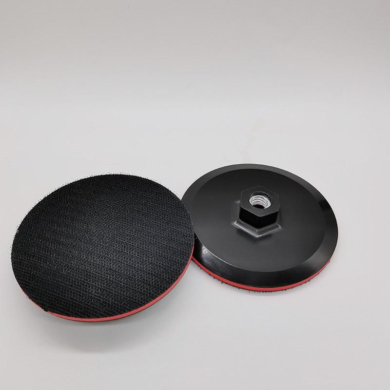 4 Inch 100mm Best Sale PU Material Backing Pads Polishing Pads Hold with M10 M12 M14 Thread China Manufacturer