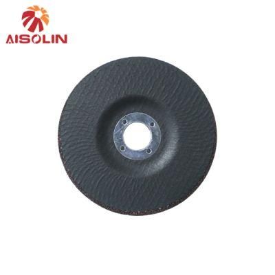 Made in China Aluminum Oxide Flap Disc Fiber Reinforced 5inch 6mm Grinding Wheel
