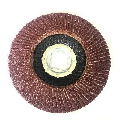 High Quality X Lock 125mm Aluminium Oxide Flap Disc for Grinding Stainless Steel and Metal