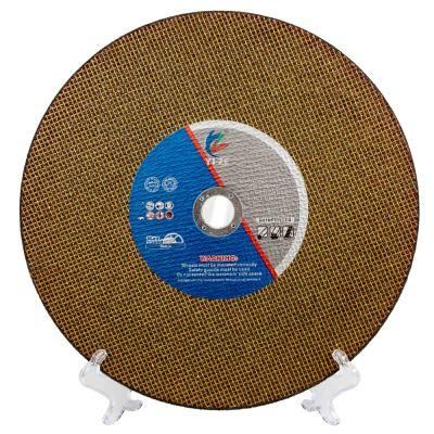 14&quot; 350X3X25.4mm Abrasive Steel Cutting Wheel for Metal