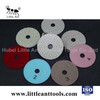 High Sharpness 3 Steps Wet Polishing Pad for Marble