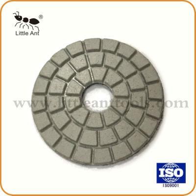 White Black Buff Resin Flexible Polishing Pads for Granite