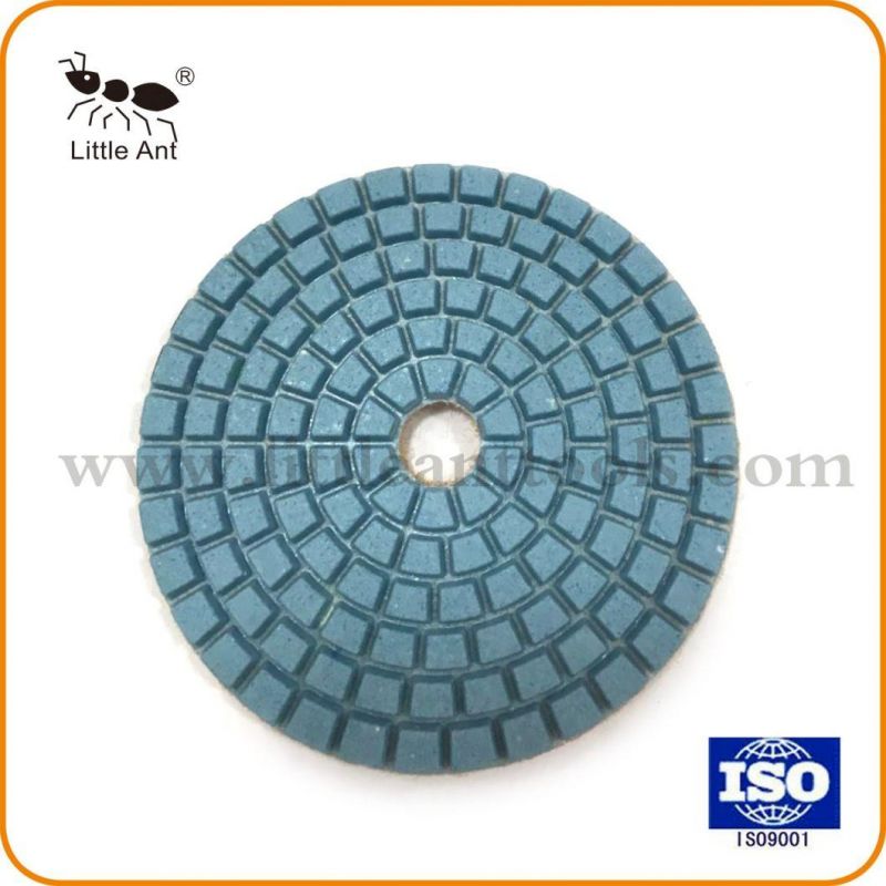 China 3inch 80mm Diamond Wet Polishing Pads
