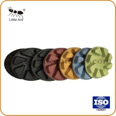 3 Inch Resin Bond Diamond Wet Floor Polishing Pads for Concrete Polishing