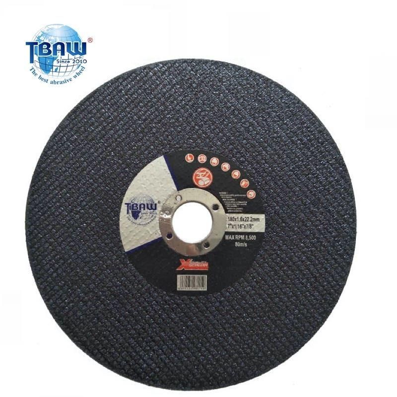 Factory 7inch Abrasive Cutting Disc for Metal and Stainless Steel Inox Grinder-180X1.6X22mm