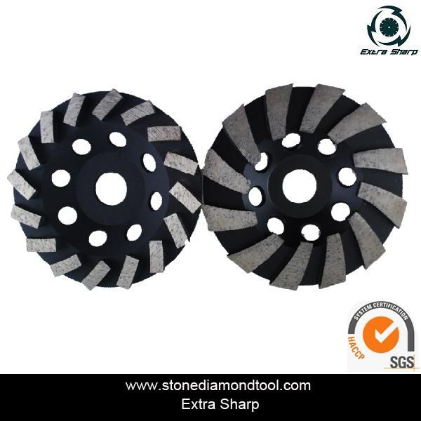 Diamond Concrete Granite Turbo Grinding Cup Wheel