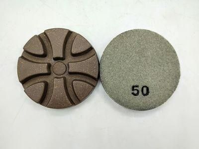 3&quot; Super Glossy Concrete Polishing Floor Pad Diamond Resin Polishing Pads