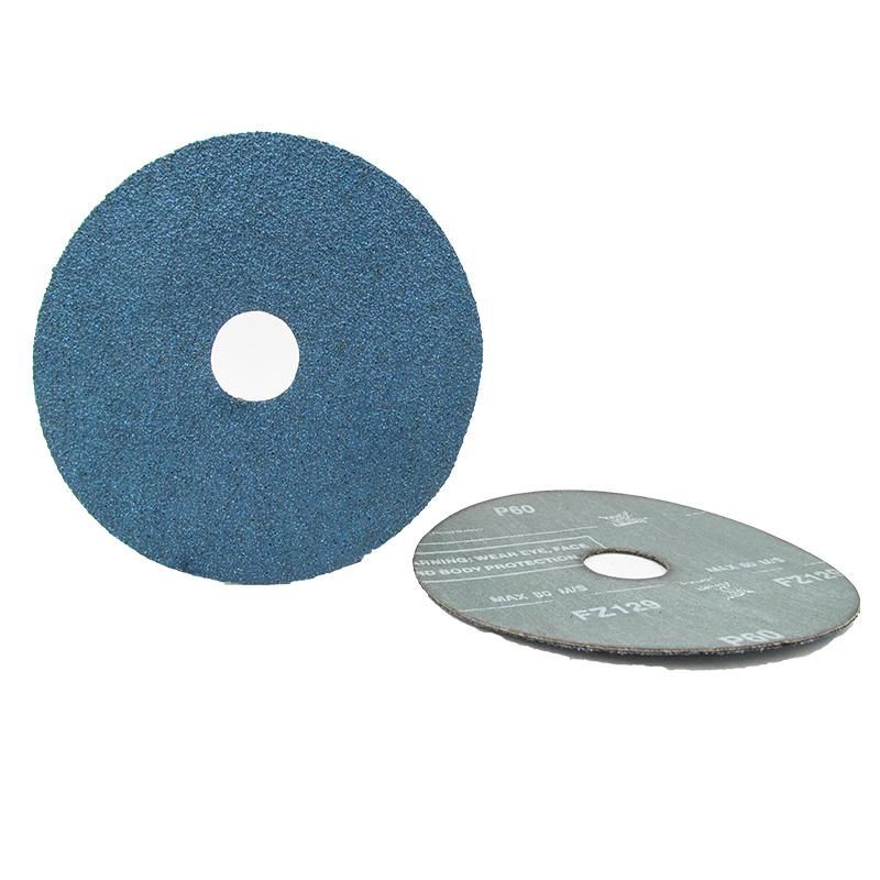 5" Fiber Disc with Zirconia Grain