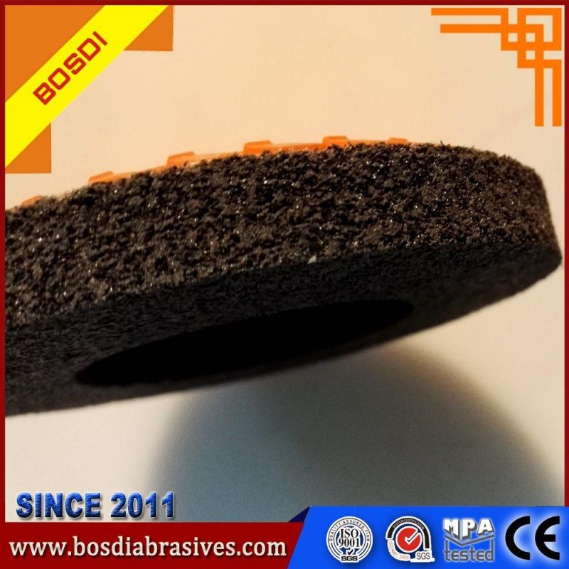 6"X25mm Abrasive Nylon Flap Disc/Wheel Polishing for The Magnesium Aluminum Alloy, Magnalium,Titanium Alloy,Stainless Steel,Copper,Tile,Stone,Wood,Cemented Carb