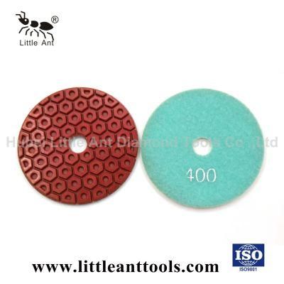 4&quot;/100mm New Hexagon Diamond Abrasive Wheel Hardware Tools Polishing Pad for Stone