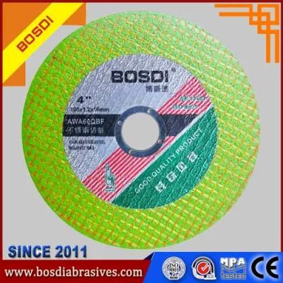 Abrasive Resin Cutting Wheel for Cut Stainless Steel