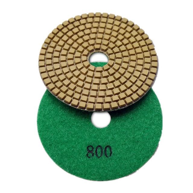 Stone and Concrete Polishing 4"/5"/6" Diamond Dry Polishing Pads