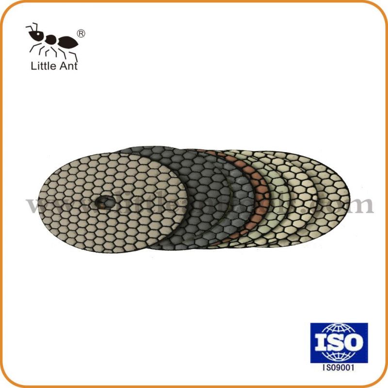 125mm Diamond Polishing Pad with Dry Used