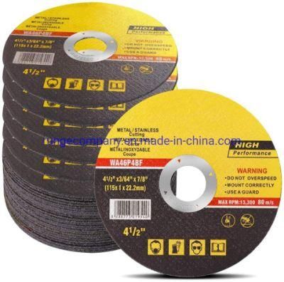 4-1/2-Inch Abrasive Cutting Tools Cut off Wheel Metal Stainless Steel 4.5 Inch Metal Cutting Thin Metal Cutting Discs