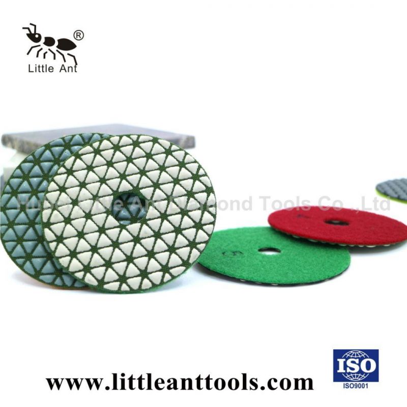 4 Inch 100mm Dry Polishing Pad for Stone Polishing